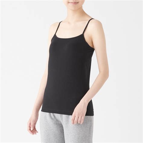 Silk Mix Camisole With Built In Cup Muji