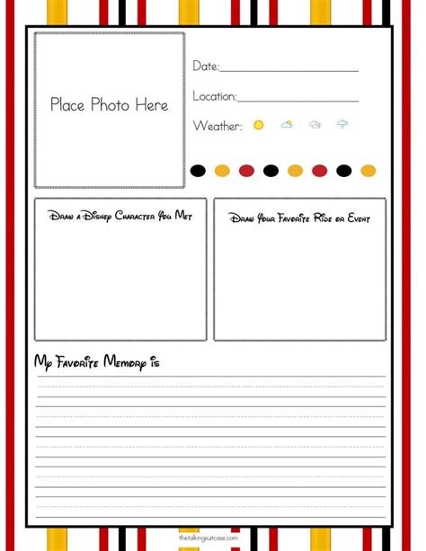Get Ready For Your Disney Vacation Free Printable Disney Vacation