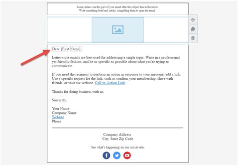 How To Personalize An Email Constant Contact Community
