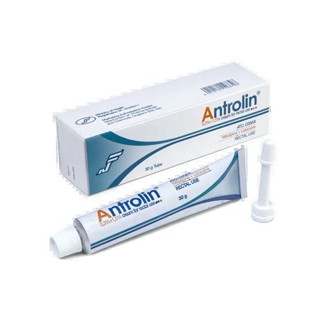 Antrolin Rectal Cream Efarmaal