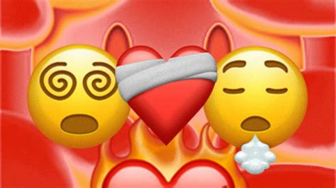 Unicode S New Emojis Include Face With Spiral Eyes Burning Heart And