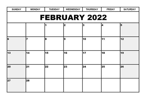 Printable 2022 Calendar Printableall