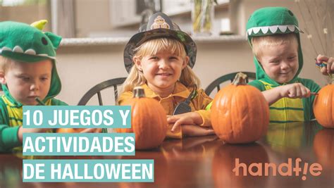 Juegos Y Actividades De Halloween Para Niños Handfie Diy