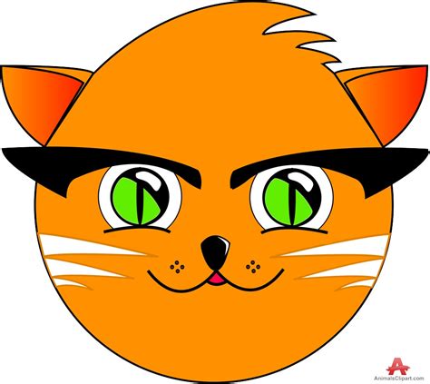 Cat Cartoon Face Clipart Best