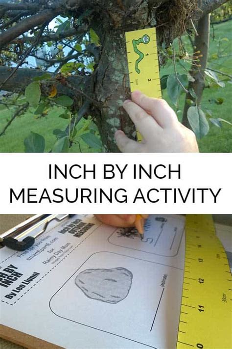 Inch by Inch Measuring Activity with Printable