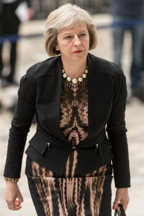 Theresa May Wore This Optical Illusion Dress And We Dont Know What To