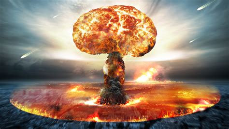 Wallpaper Nuclear Bomb Explosion Mushroom Cloud 3840x2160 Uhd 4k
