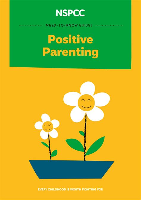 Nspcc Positive Parenting Social Work Key