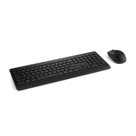 Microsoft Keyboard Qwerty Wireless Desktop 900 Combo Black With Aes