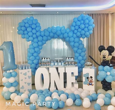 Baby Mickey Mouse 1st Birthday Decorations Birthday Messages
