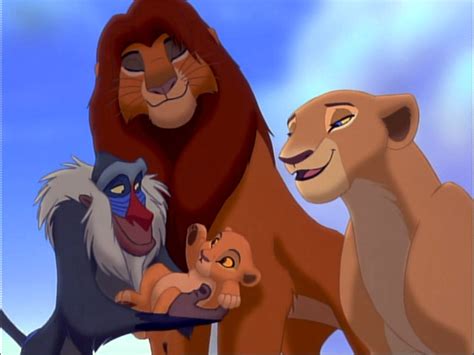 Bild Simba Nala Kiara And Rafiki König Der Löwen Wiki Fandom