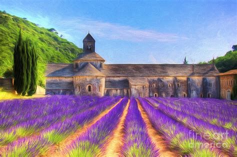 Lavender Field Digital Art By Lynne Alexander Pixels
