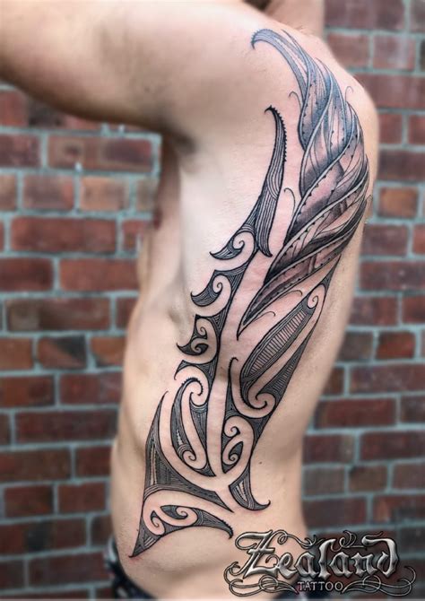 Maori Rib Tattoo Zealand Tattoo
