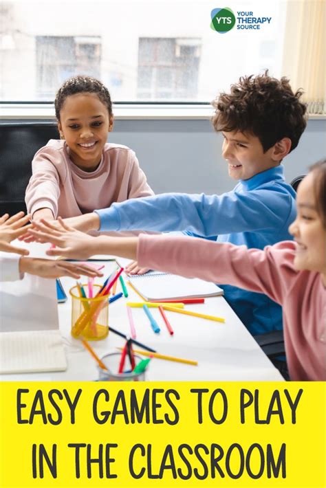Quick Games To Play In The Classroom Your Therapy Source