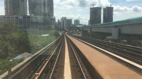Kuala lumpur lrt, monorail map. LRT Kelana Jaya Line - Gombak To Putra Heights (Dec 31 ...