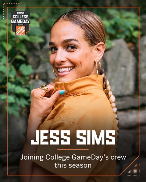 peloton instructor jess sims joining espn s college game day football crew peloton buddy