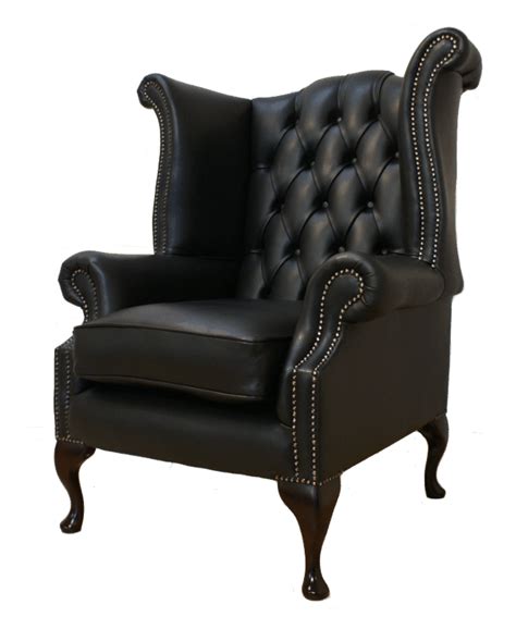 Our expert craftsmen handcraft your leather wing chairs in our uk based factory. Chesterfield Queen Anne High Back Fireside Wing Armchair ...