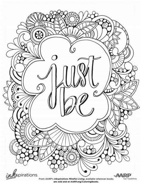15 Printable Mindfulness Coloring Pages To Help You Be More Present