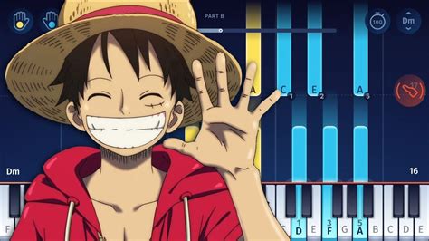 One Piece Opening 23 Dreamin On Da Ice Easy Piano Tutorial