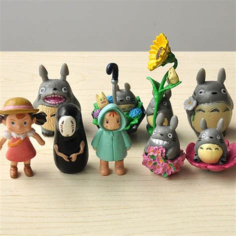 Pcs Sets My Neighbor Totoro Action Figure Toys Cm Pvc Totoro