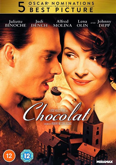 Chocolat Dvd Amazon Co Uk Johnny Depp Judi Dench Alfred