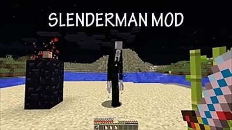 How To Install Slender Man Mod In Minecraft Youtube