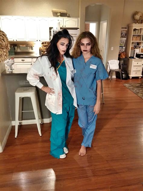 Zombie Doctors Halloween Makeup Costume Ideas Halloween Nurse