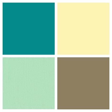 Maybe you would like to learn more about one of these? Kitchen color palette- butter / country yellow, mint ...