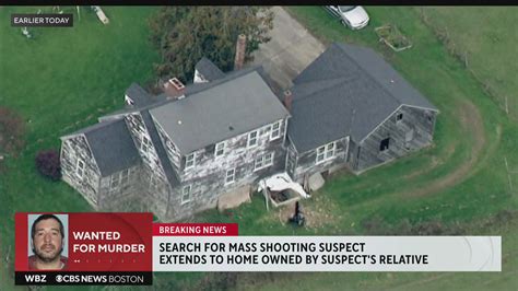 Police Search Home In Bowdoin Maine For Shooting Suspect Robert Card