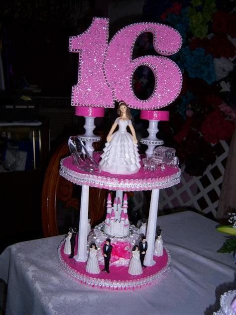 These ideas will all help you throw the best 16th birthday party ever. Cinderella Sweet 16 Centerpieces | DIY Centerpiece ideas. Affordable Centerpieces Favor Supplies ...