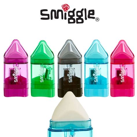 Smiggle Pencil Sharpener Eraser 2 In 1 Brand New And Sealed Ebay In