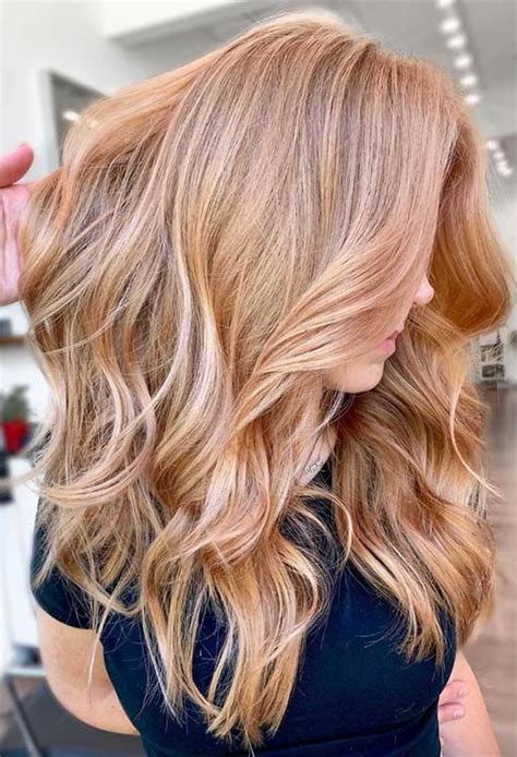 Lush Strawberry Blonde Hair Color Ideas Dye Tips Women Style