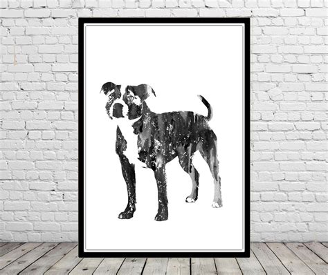 Staffordshire Bull Terrier Staffordshire Terrier Terrier | Etsy | Terrier, Bull terrier 