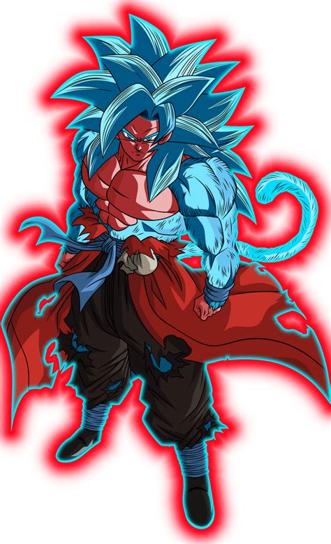 Xeno Goku Ssj Blue 4 Kaioken X20 By Xchs On Deviantart