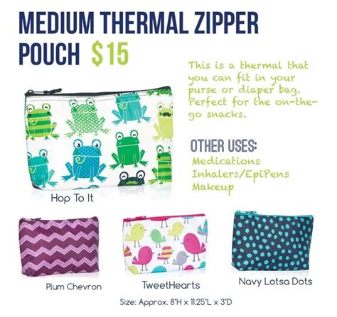 Medium Thermal Zipper Pouch Thirty One Spring 2015 Thirty One Ts