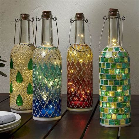 Best Diy Ideas And Designs Of Wine Bottle Craft Live Enhanced Mosaic
