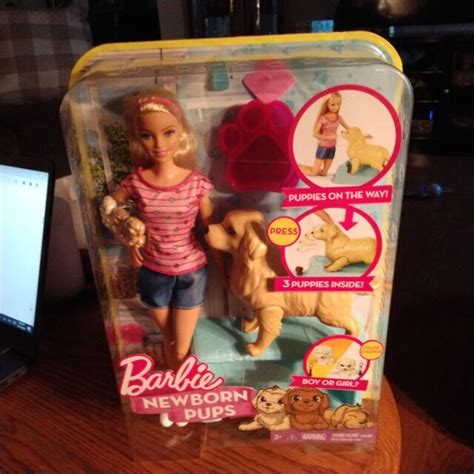 Barbie Fdd43 Newborn Pups And Doll Playset For Sale Online Ebay