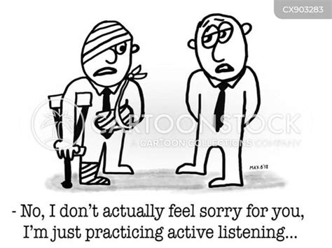 Active Listening Cartoons And Comics Funny Pictures From Cartoonstock