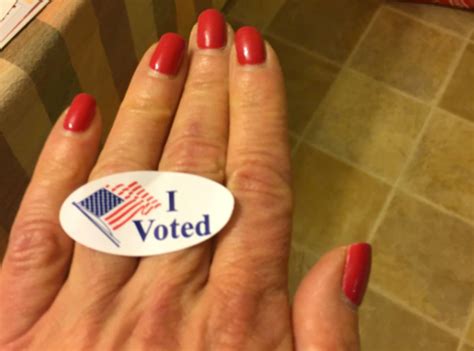 this red nail polish is taking over voting polls self