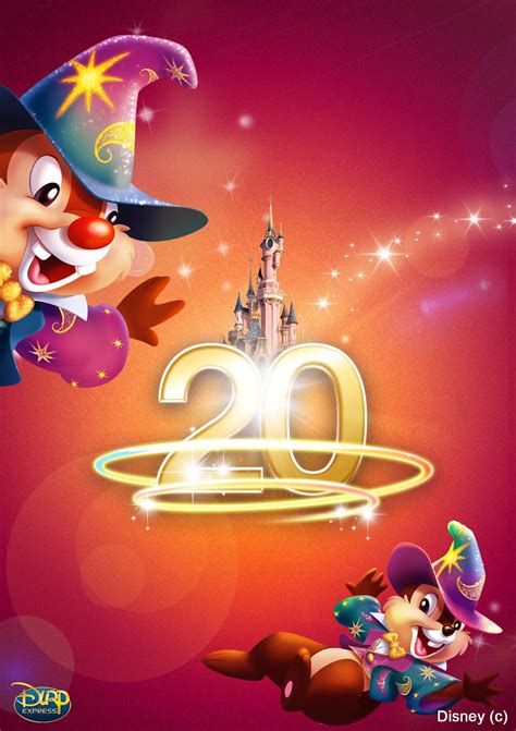 Nuevos Visuales Del 20 Aniversario 20 Días Para Disneyland Paris