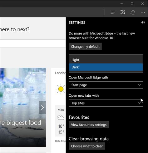 How To Enable The Dark Theme In Microsoft Edge