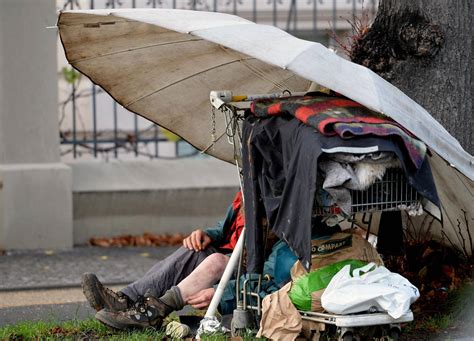 Interview Mit Einem Obdachlosen Leben Auf Der Straße