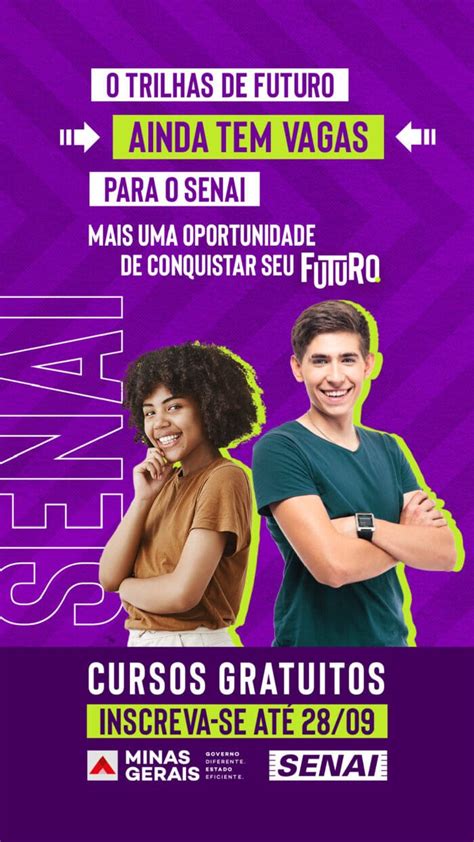 programa do governo do estado em parceria com o sesi fiemg oferece cursos gratuitos ainda tem