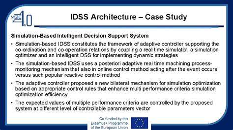 Intelligent Decision Support Systems IDSS Architecture Analysis Design