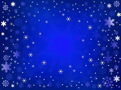 Blue Christmas Stars Image Backgrounds For Powerpoint Templates Ppt
