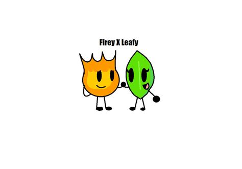Firey X Leafy By Rudesneeze On Deviantart