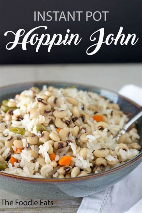 Instant Pot Hoppin John Like Grandma Would Make The Foodie Eats