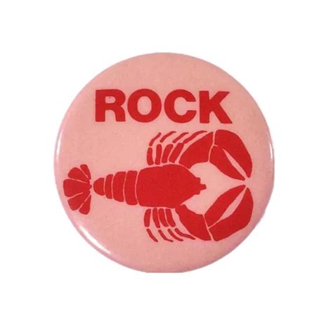 Vtg 80s B 52s Rock Lobster New Wave Pop Post Punk Rock Band T Shirt Pin