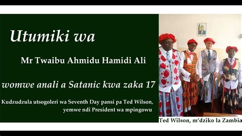 Utumiki Wa A Twaibu Kudzudzula Utsogoleri Wa Seventh Day Adventist