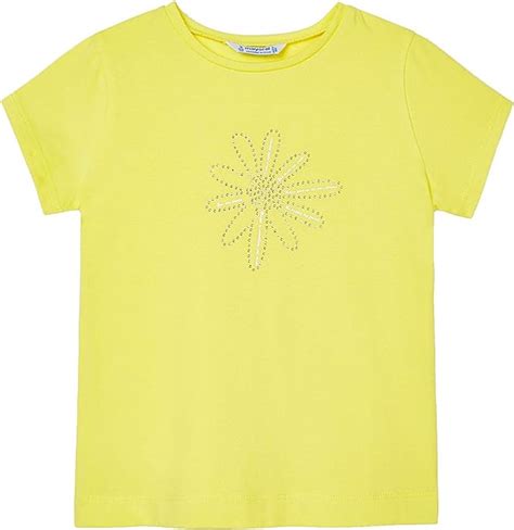 Mayoral Camiseta Para Niña 0174 Amarillo Amazones Ropa Y Accesorios